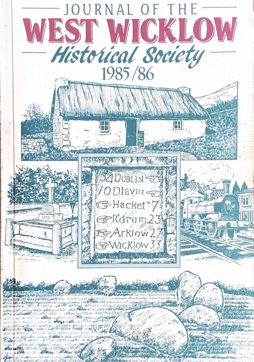 West Wicklow Historical Society vintage cover for edition 2