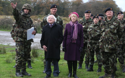 Marking 100 years of the Irish Army in the Glen of Imaal