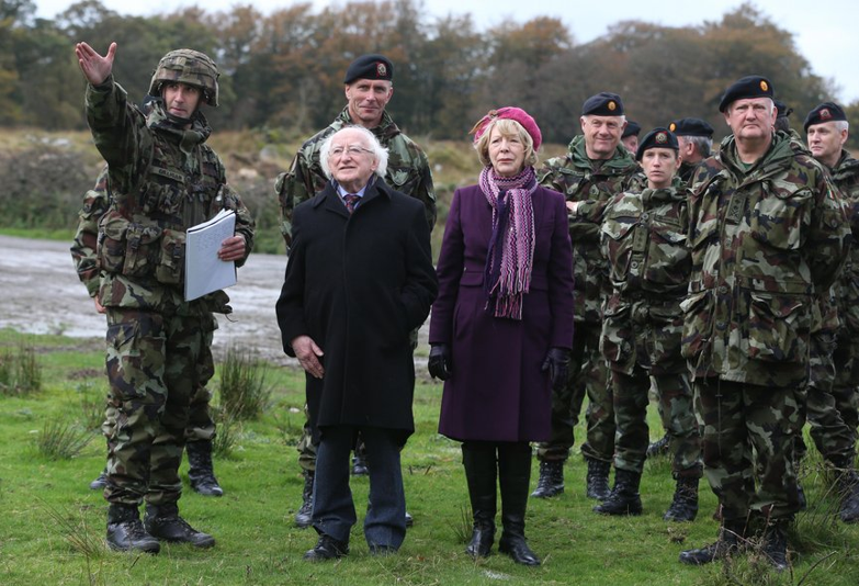 Marking 100 years of the Irish Army in the Glen of Imaal