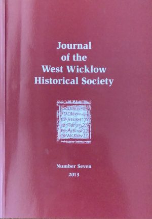 West Wicklow Historical Society Journal seven cover