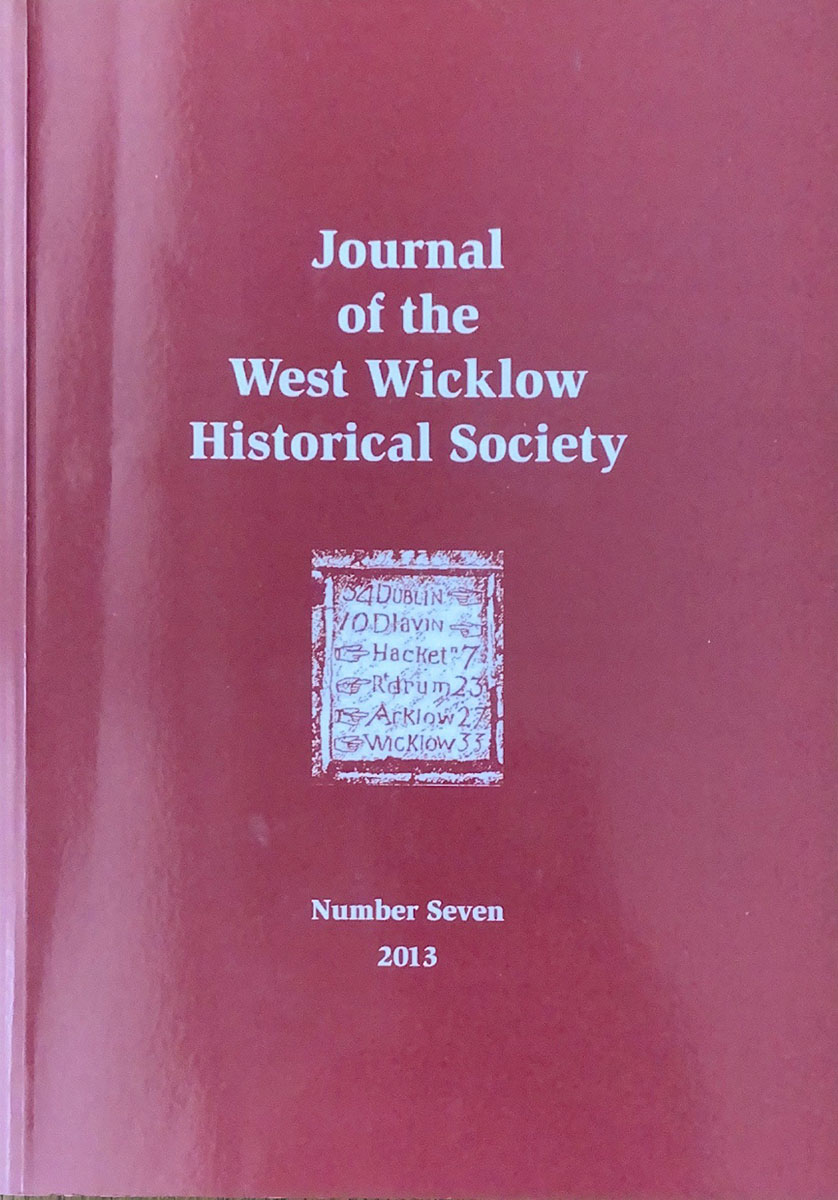 West Wicklow Historical Society Journal seven cover