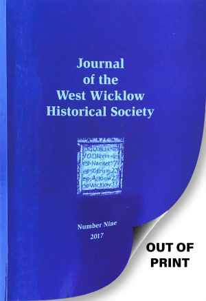 West Wicklow Historical Society Journal nine cover
